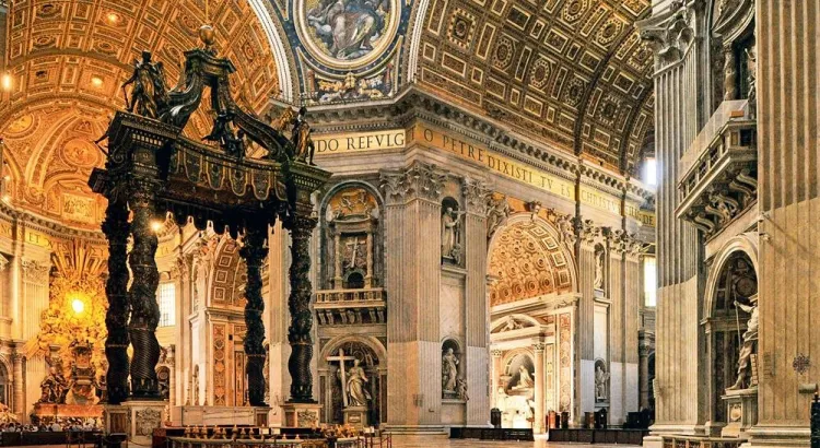 What can be said about the riches of the Vatican?